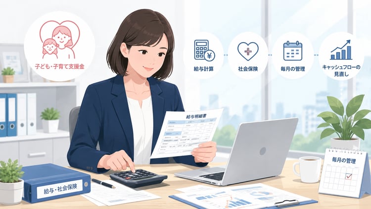 子ども・子育て支援金はいくら引かれる？給与からの控除額と計算方法を会社向けに解説